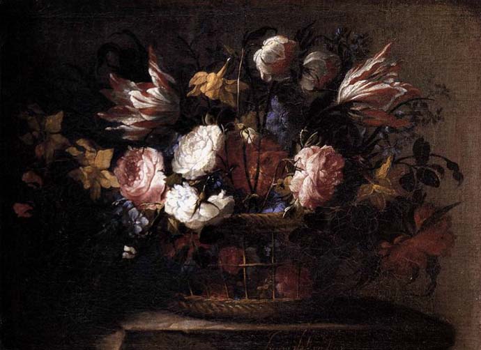 Still-Life with a Basket of Flowers